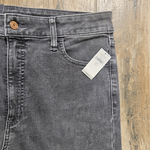 NEW Gap Universal Jegging Sky High Faded Black Jeans Women Size 14 Tall 14T 32 - Picture 8 of 13